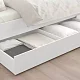 Каркас кровати с 4 ящиками HEMNES, Белый
