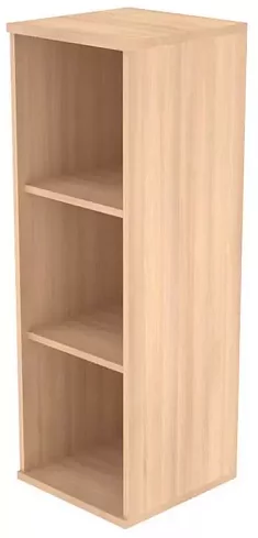 Стеллаж средний узкий Стайл, Бежевый