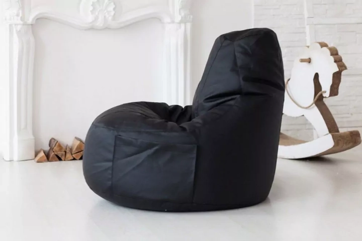 Кресло-мешок Comfort Black, Черный