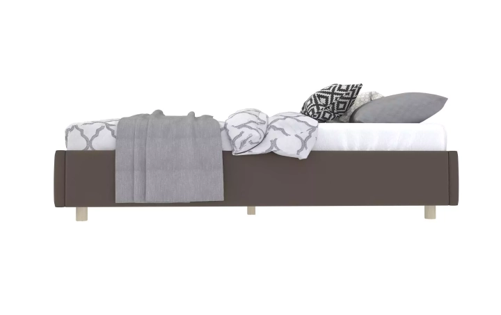 Мягкая кровать SleepBox 140 без изголовья, Бежевый