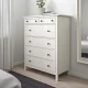 Комод с 6 ящиками HEMNES, Белый