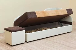 Кушетка Алина Без механизма Бежевый