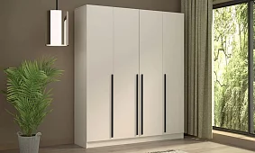 Шкаф распашной Эрика ШК-2000 (кашемир) Бежевый 