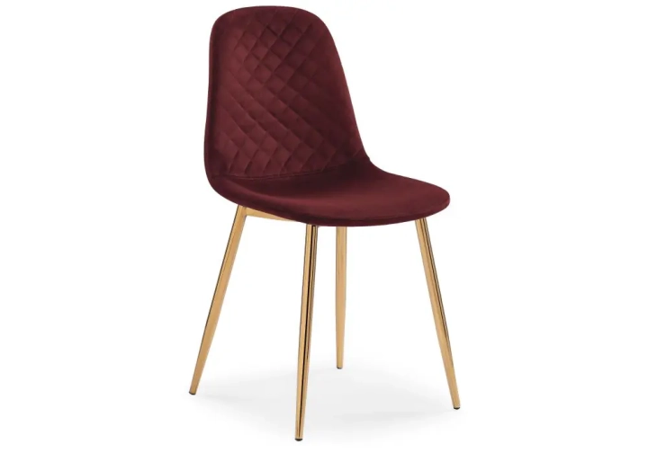 Стул Dabl wine red / gold, Бордовый
