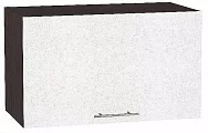 Шкаф верхний горизонтальный Валерия-М 600 Белый металлик/Венге