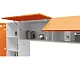 Стенка Стенка-горка Купертино Глянец 3D 8 арт57, Коричневый
