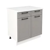 Шкаф нижний с ящиками ШН2Я 800 Кёльн (софт карамель) Коричневый