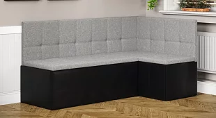 Угловой диван Домино (Токио) 2 с уценкой Выкатной Серый 