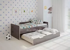 Двухъярусная кровать Легенда Кровати без механизма Коричневый