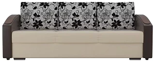 Прямой диван Монако slide Еврокнижка Коричневый