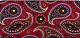 Прямой диван Пейсли Paisley N, Красный