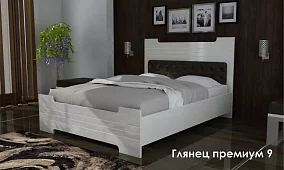 Кровать Глянец Кровати без механизма Белый