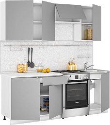 Кухня Кёльн 2.1м (софт пломбир/софт карамель) 