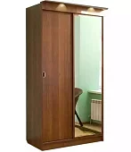 Шкаф-купе в гостиную Миллениум (Эконом) арт 57 Коричневый