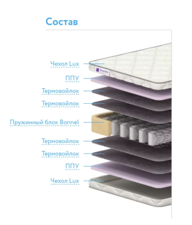 ф270 Матрас Dreamline Eco Strong BS-120 наполнение