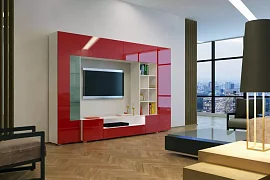 Стенка в гостиную Денди 1 Купертино арт57