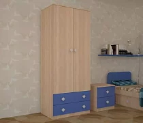 Шкаф Жили-были синий