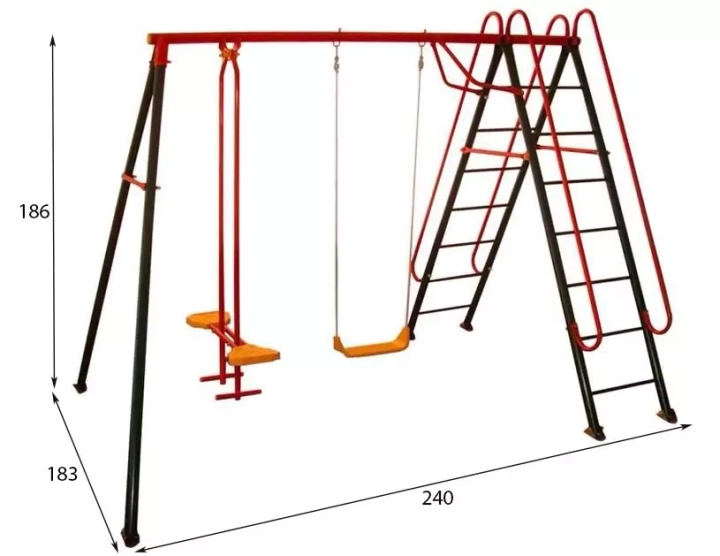 Детские качели Солнышко-3