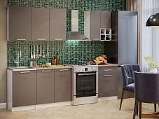 Кухня Глория 1,9 м (Трюфель) Коричневый