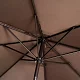 ф305 Садовый алюминиевый зонт Колвилл "Coalville" коричневый 1