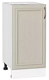Шкаф нижний с 1-ой дверцей Шале 400 Ivory/Белый