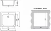 Мойка врезная 4816/0,6 1Ч, Серый