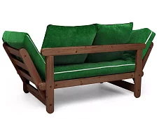 Кушетка Сламбер Без механизма Зеленый 