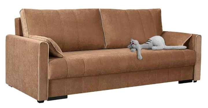 Прямой диван Римини, Коричневый {3196824} – купить в Москве за 43390 руб винтернет-магазине Divano.ru