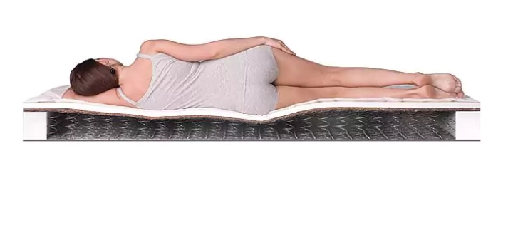 Матрас Дримлайн Single Foam Hard BS-120, Белый