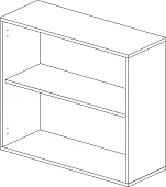 Шкаф Камелия 80 Белый
