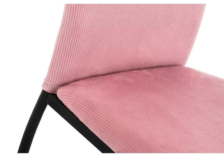 Стул Tod pink / black, Розовый