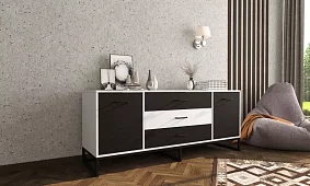 Комод (Тумба ТВ) Лофт 11.2 Коричневый