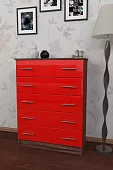 Комод Мебелеф-8 Белый