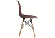 ф208а Стул деревянный Eames PC-015 brown