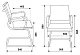 ф122 Кресло Бюрократ Ch-993-Low-V дизайн33