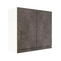 Шкаф верхний ШВ 800 Бруклин (бетон коричневый) 