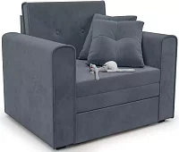 Кресло-кровать Санта Выкатной Серый 
