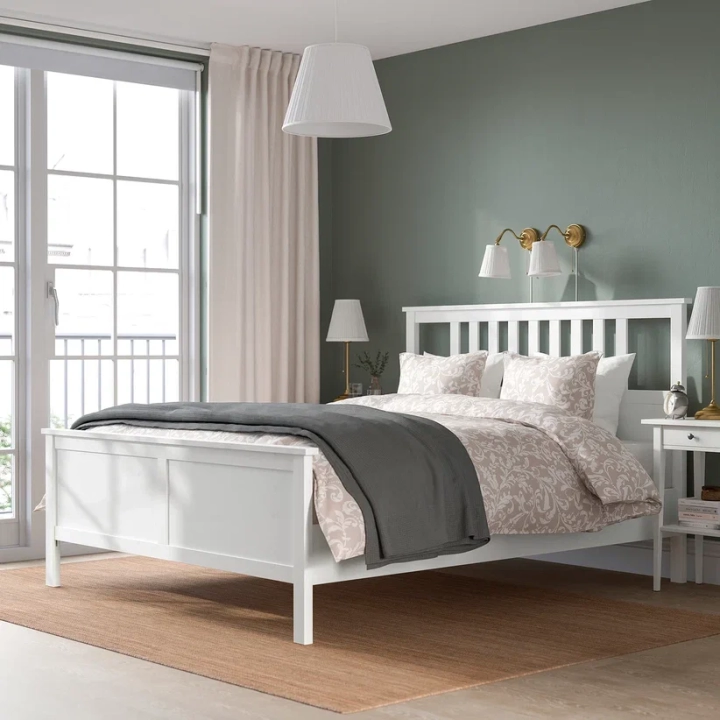 Каркас кровати HEMNES, Белый