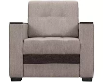 Кресло Атланта темно-бежевая рогожка Без механизма Бежевый