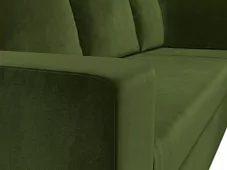 Угловой диван Оливер Дельфин Зеленый 