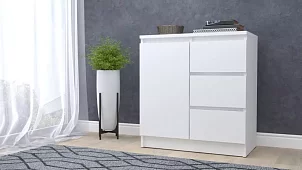 Комод Челси Белый