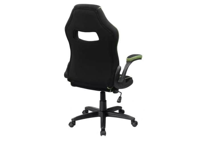 Кресло компьютерное Plast 1 green / black, Черный