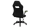 Кресло компьютерное Plast 1 green / black, Черный
