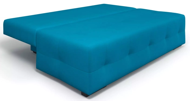 ф50а Прямой диван еврокнижка Марсель №1 (синий) 4