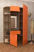 Прихожая Мебелеф-8 Черный 