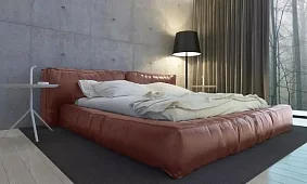 Кровать Латона 3 Кровати без механизма Коричневый