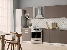 Кухня Милана 1,9 м (Трюфель) Коричневый