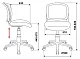 Кресло детское Бюрократ CH-W296NX, Розовый
