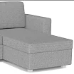 Угловой диван Мора, Серый