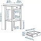 Прикроватная тумба HEMNES, Белый